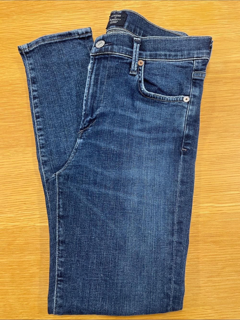 Citizens of Humanity Rocket Crop Mid Rise Skinny